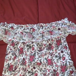 off the shoulder top